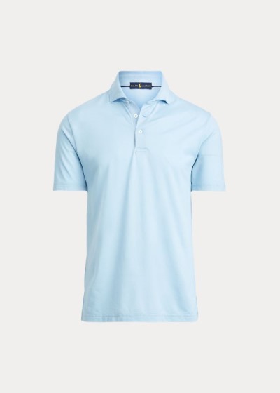 Polos Ralph Lauren Hombre Azules - Custom Slim Performance - EHGPV5901